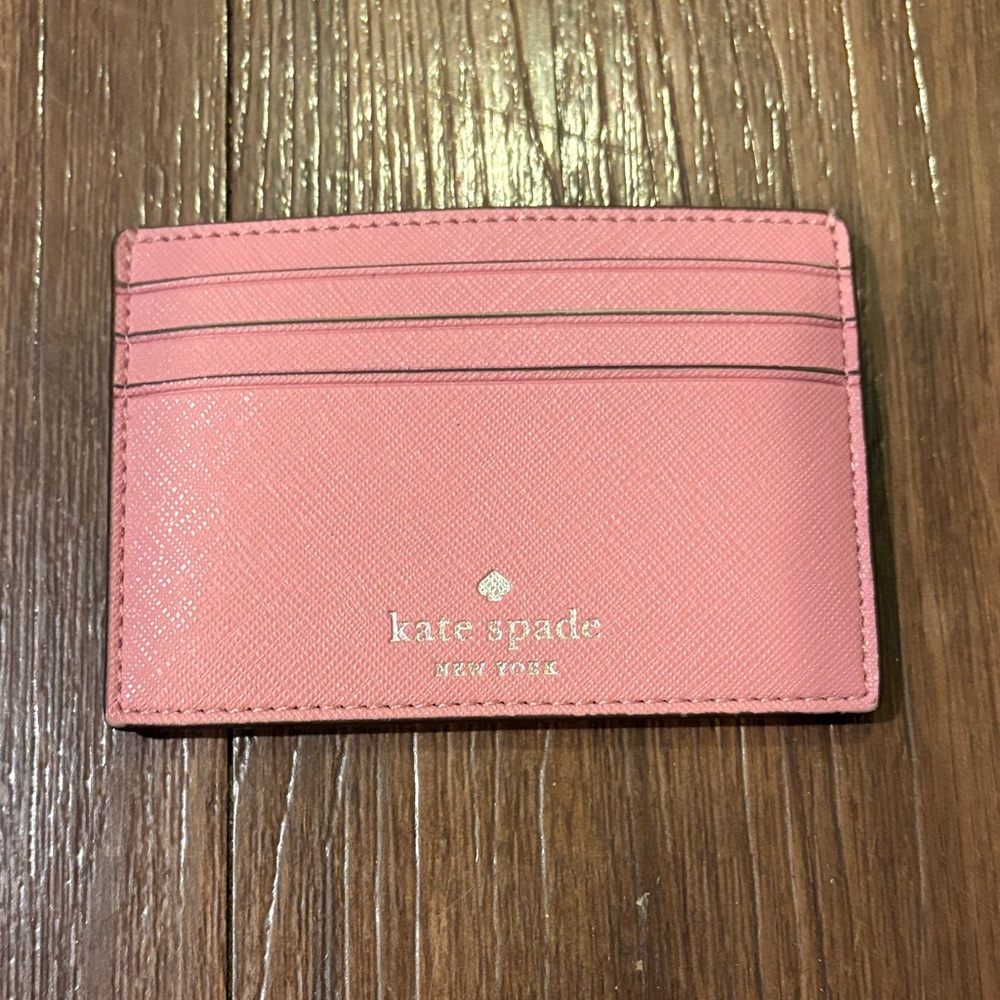 Kate Spade Blush Pink Card Wallet